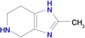2-Methyl-4,5,6,7-tetrahydro-3H-imidazo[4,5-c]pyridine