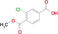 3-Chloro-4-(methoxycarbonyl)benzoic acid