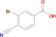 3-Bromo-4-cyanobenzoic acid