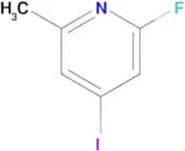 2-Fluoro-4-iodo-6-methylpyridine
