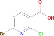 6-Bromo-2-chloronicotinic acid