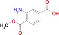 3-Amino-4-(methoxycarbonyl)benzoic acid