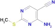 4-Amino-2-(methylthio)pyrimidine-5-carbonitrile