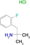 1-(2-Fluorophenyl)-2-methylpropan-2-amine hydrochloride