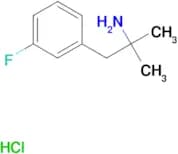 1-(3-Fluorophenyl)-2-methylpropan-2-amine hydrochloride