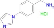 (4-(1H-Imidazol-1-yl)phenyl)methanamine hydrochloride
