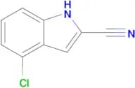 4-Chloro-1H-indole-2-carbonitrile