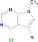5-Bromo-4-chloro-7-methyl-7H-pyrrolo[2,3-d]pyrimidine