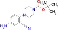 tert-Butyl 4-(4-amino-2-cyanophenyl)piperazine-1-carboxylate