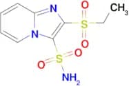 2-(Ethylsulfonyl)imidazo[1,2-a]pyridine-3-sulfonamide
