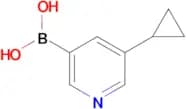 5-Cyclopropylpyridin-3-ylboronic acid