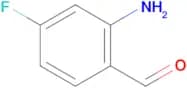 2-Amino-4-fluorobenzaldehyde