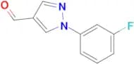 1-(3-Fluorophenyl)-1H-pyrazole-4-carbaldehyde