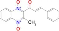 2-Cinnamoyl-3-methylquinoxaline 1,4-dioxide