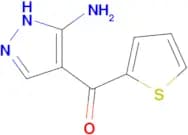 (3-Aminopyrazol-4-yl)(2-thienyl)methanone