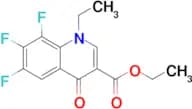 Ethyl 1-ethyl-6,7,8-trifluoro-4-oxo-1,4-dihydroquinoline-3-carboxylate