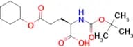 (R)-2-((tert-Butoxycarbonyl)amino)-5-(cyclohexyloxy)-5-oxopentanoic acid