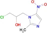 1-Chloro-3-(2-methyl-5-nitro-1H-imidazol-1-yl)propan-2-ol