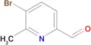5-Bromo-6-methylpicolinaldehyde