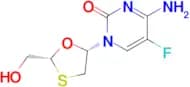 4-Amino-5-fluoro-1-((2R,5S)-2-(hydroxymethyl)-1,3-oxathiolan-5-yl)pyrimidin-2(1H)-one