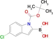 (1-(tert-Butoxycarbonyl)-5-chloro-1H-indol-2-yl)boronic acid