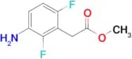 Methyl 2-(3-amino-2,6-difluorophenyl)acetate