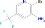 2-Bromo-5-(trifluoromethyl)pyridin-3-amine