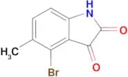 4-Bromo-5-methylindoline-2,3-dione