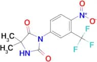 5,5-Dimethyl-3-(4-nitro-3-(trifluoromethyl)phenyl)imidazolidine-2,4-dione