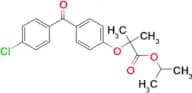 Isopropyl 2-(4-(4-chlorobenzoyl)phenoxy)-2-methylpropanoate
