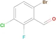 6-Bromo-3-chloro-2-fluorobenzaldehyde