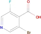 3-Bromo-5-fluoroisonicotinic acid
