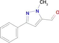1-Methyl-3-phenyl-1H-pyrazole-5-carbaldehyde