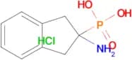 (2-Amino-2,3-dihydro-1H-inden-2-yl)phosphonic acid hydrochloride