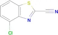 4-Chlorobenzo[d]thiazole-2-carbonitrile
