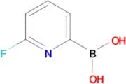 6-Fluoropyridin-2-ylboronic acid
