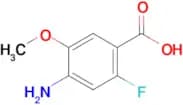 4-Amino-2-fluoro-5-methoxybenzoic acid