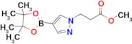 Methyl 3-(4-(4,4,5,5-tetramethyl-1,3,2-dioxaborolan-2-yl)-1H-pyrazol-1-yl)propanoate