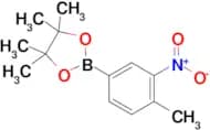 4,4,5,5-Tetramethyl-2-(4-methyl-3-nitrophenyl)-1,3,2-dioxaborolane