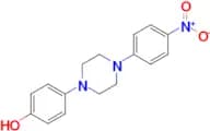 4-(4-(4-Nitrophenyl)-1-piperazinyl)phenol