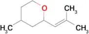4-Methyl-2-(2-methylprop-1-en-1-yl)tetrahydro-2H-pyran