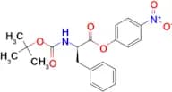 (R)-4-Nitrophenyl 2-((tert-butoxycarbonyl)amino)-3-phenylpropanoate