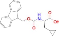 (R)-2-((((9H-Fluoren-9-yl)methoxy)carbonyl)amino)-3-cyclopropylpropanoic acid