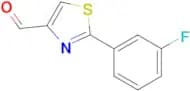 2-(3-Fluorophenyl)thiazole-4-carbaldehyde