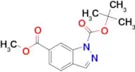 1-tert-Butyl 6-methyl 1H-indazole-1,6-dicarboxylate