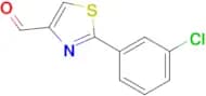 2-(3-Chlorophenyl)thiazole-4-carbaldehyde