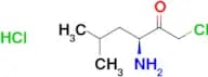 (S)-3-Amino-1-chloro-5-methylhexan-2-one hydrochloride
