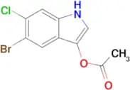 5-Bromo-6-chloro-1H-indol-3-yl acetate