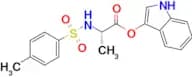 (S)-1H-Indol-3-yl 2-(4-methylphenylsulfonamido)propanoate