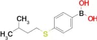 (4-(Isopentylthio)phenyl)boronic acid